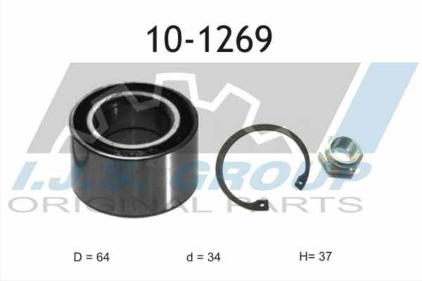 IJS GROUP Комплект подшипника ступицы колеса 10-1269